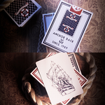 Nautical Playing Cards (Red) by House of Playing Cards - Got Magic?