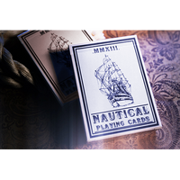 Nautical Playing Cards (Blue) by House of Playing Cards - Got Magic?