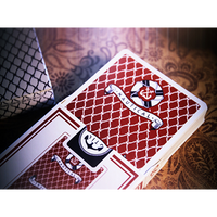 Nautical Playing Cards (Red) by House of Playing Cards - Got Magic?