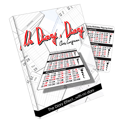 No Diary Diary by Chris Congreave and Titanas Magic Productions - Trick - Got Magic?