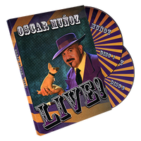 Oscar Munoz Live (2 DVD Set) by Kozmomagic - DVD - Got Magic?