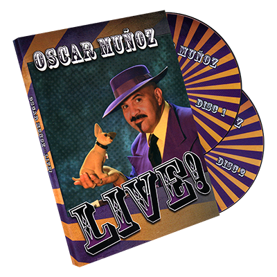 Oscar Munoz Live (2 DVD Set) by Kozmomagic - DVD - Got Magic?