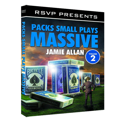 Packs Small Plays Massive Vol. 2 by Jamie Allen and RSVP Magic - DVD - Got Magic?