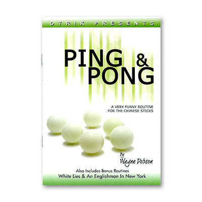 Ping and Pong by Wayne Dobson - Book - Got Magic?