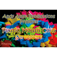 Plastic Mouth Coil (Rainbow) by Andy Amyx - Trick - Got Magic?