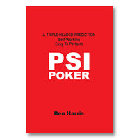 PSI-Poker by Ben Harris - Book - Got Magic?