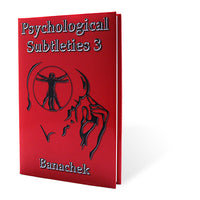 Psychological Subtleties 3 (PS3) by Banachek - Book - Got Magic?