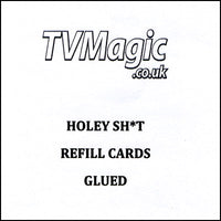 Refill Cards Holey Sh*t (GLUED) by Anthony Owen and Pete Firman - Trick - Got Magic?