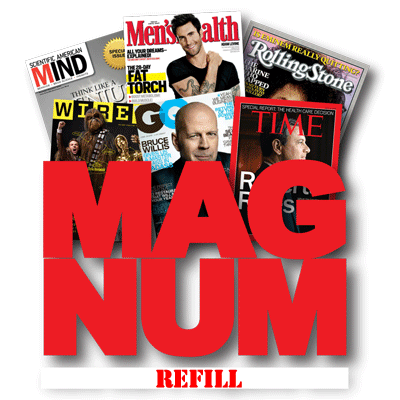 Refill for Magnum (three magazine sheets) - Trick - Got Magic?