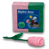 Napkin Rose - Refill (PINK) by Michael Mode - Trick - Got Magic?