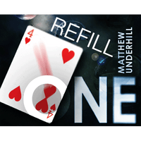 Refill for One (BLUE) by Matthew Underhill and World Magic Shop - Tricks - Got Magic?