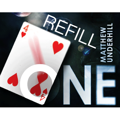 Refill for One (BLUE) by Matthew Underhill and World Magic Shop - Tricks - Got Magic?