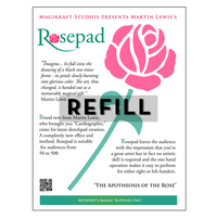The Rose Pad REFILL by Martin Lewis - Trick - Got Magic?