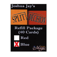 REFILL Blue for Split Decision by Joshua Jay - Trick - Got Magic?
