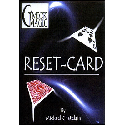 Reset Card (RED) by Mickael Chatelain - Trick - Got Magic?
