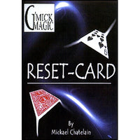 Reset Card (BLUE) by Mickael Chatelain - Trick - Got Magic?