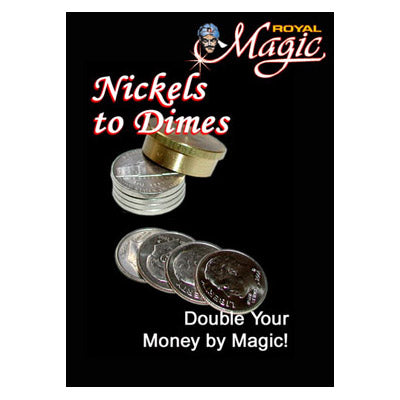 Nickels to Dimes by Royal Magic - Trick - Got Magic?
