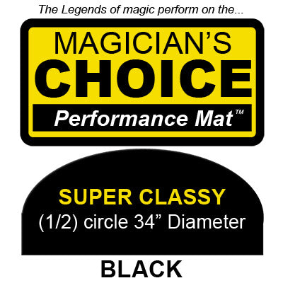 Super Classy Close-Up Mat (BLACK, 34 inch) by Ronjo - Trick - Got Magic?