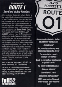 Route 1 by David Forrest - Trick - Got Magic?