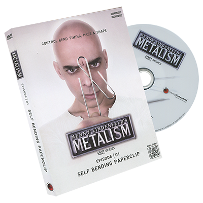 Metalism: Episode 01 - Self Bending Paperclip (DVD and Props) by Menny Lindenfeld - DVD - Got Magic?