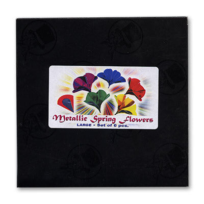 Metallic Spring Flowers (Large, 6 piece set) by Vincenzo Di Fatta - Tricks - Got Magic?
