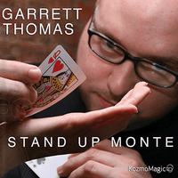 Stand Up Monte (Jumbo Index) DVD and Gimmick by Garrett  Thomas and Kozmomagic  -DVD - Got Magic?