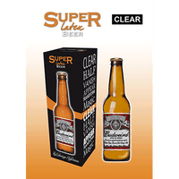 Super Latex Brown Beer Bottle(Empty) by Twister Magic - Trick - Got Magic?