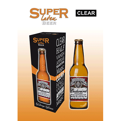 Super Latex Brown Beer Bottle(Empty) by Twister Magic - Trick - Got Magic?