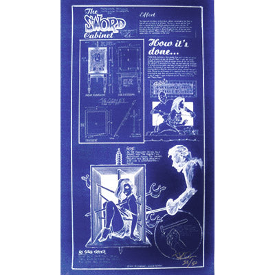 Sword Bo x Poster, (42 inch  x 22 inch) in tube by Paul Osborne - Trick - Got Magic?