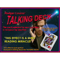 Talking Deck by Rodger Lovins - Trick - Got Magic?
