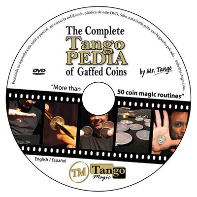 Okito Coin Box (BRASS w/DVD)(B0028) One Dollar by Tango Magic - Trick - Got Magic?