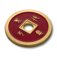 Chinese Coin (CH0019) Black & Red by Tango Magic - Tricks - Got Magic?