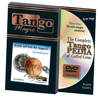Eisenhower Scotch and Soda IKE Magnetic (w/DVD) (D0142) by Tango - Tricks - Got Magic?