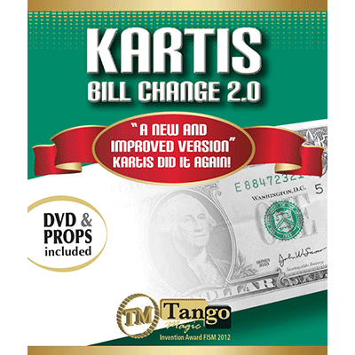 Kartis Bill Change 2.0 (w/DVD) - Got Magic?