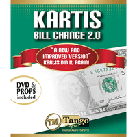 Kartis Bill Change 2.0 (w/DVD) by Kartis and Tango Magic - Trick - Got Magic?