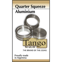Quarter Squeeze Aluminum by Tango - Trick (A0010) - Got Magic?