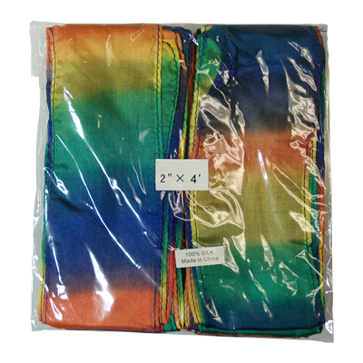 Thumb Tip Streamer 12 PACK (2 inch  x 4 feet) by Magic by Gosh - Tricks - Got Magic?