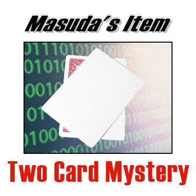 Two Card Mystery by Katsuya Masuda - Trick - Got Magic?