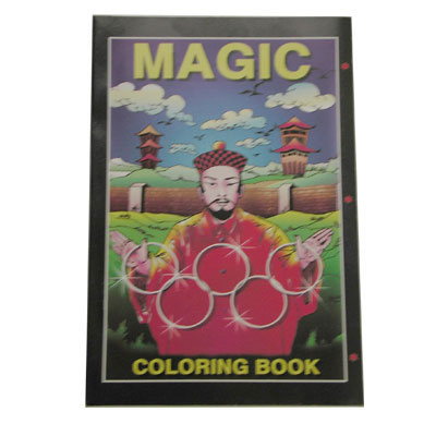Micro Coloring Book (magician) Size 4x6. by Uday - Got Magic?