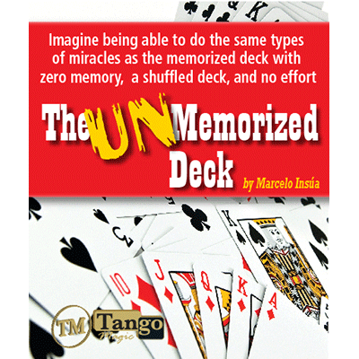 Unmemorized Deck by Marcelo Insua - DVD - Got Magic?