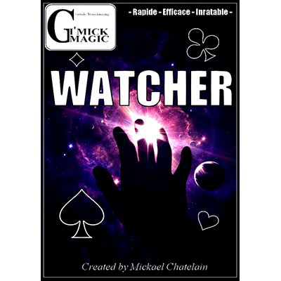 Watcher (RED DVD and Gimmick) by Mickael Chatelain - DVD - Got Magic?