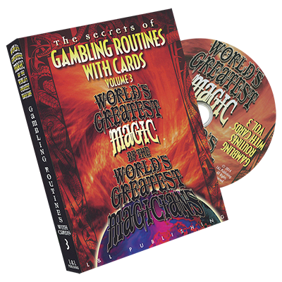Gambling Routines With Cards Vol. 3 (World's Greatest) - DVD - Got Magic?