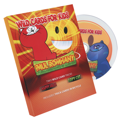 Wild Card Tricks For Kids! (DVD and gimmicks) by Paul Romhany - Trick - Got Magic?