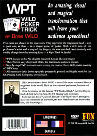 Wild Poker Trick (WPT) by Boris Wild - Trick - Got Magic?