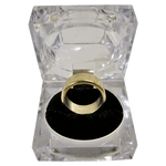 Wizard PK Ring Original (FLAT, GOLD, 16mm) by World Magic Shop - Trick - Got Magic?