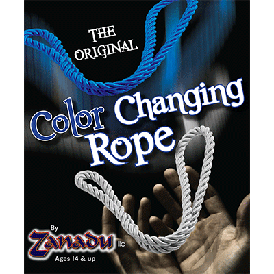 Amazing Color Changing Rope (White to Blue or Yellow) by Zanadu - Trick - Got Magic?