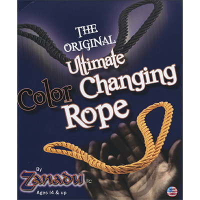 Amazing Color Changing Rope (Black to Yellow) by Zanadu - Trick - Got Magic?