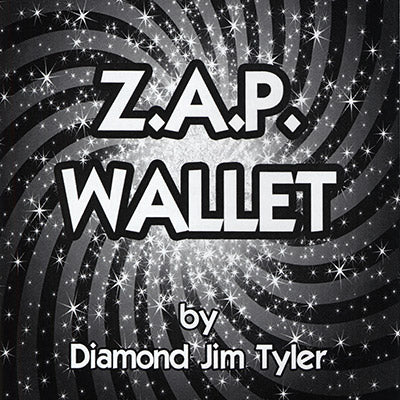 Z.A.P. Wallet (BLACK) by Diamond Jim Tyler - Trick - Got Magic?